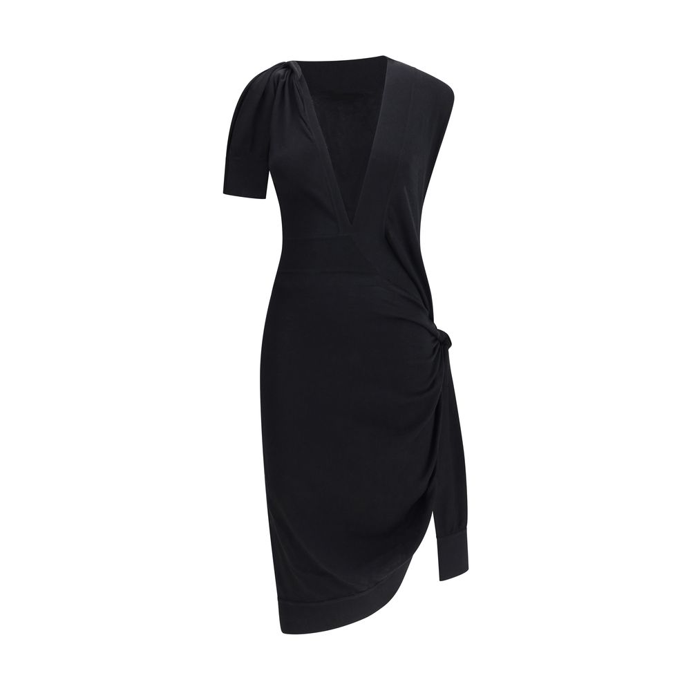 Ferragamo Asymmetrisches Strickkleid
