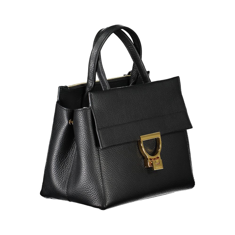 Coccinelle Schwarzes Leder Frauen Handtasche
