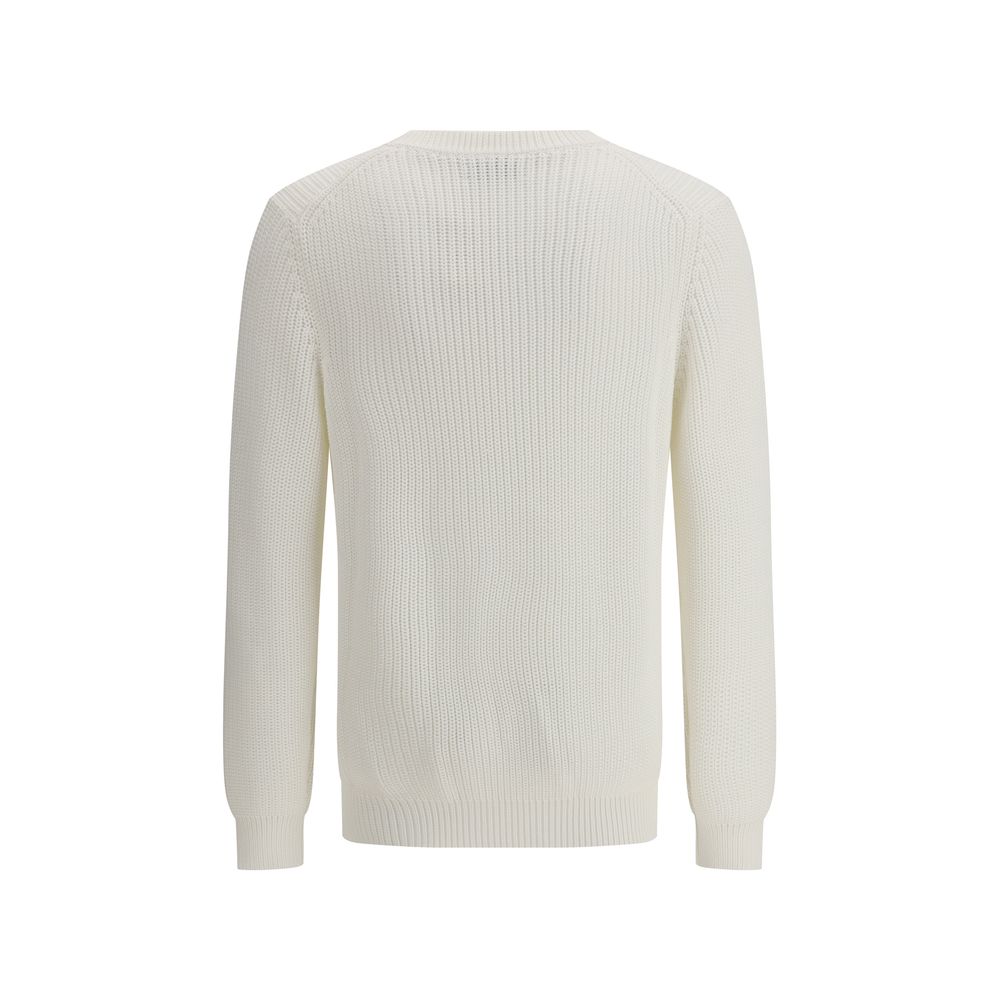 Brunello Cucinelli Halbe englische Rippe Pullover