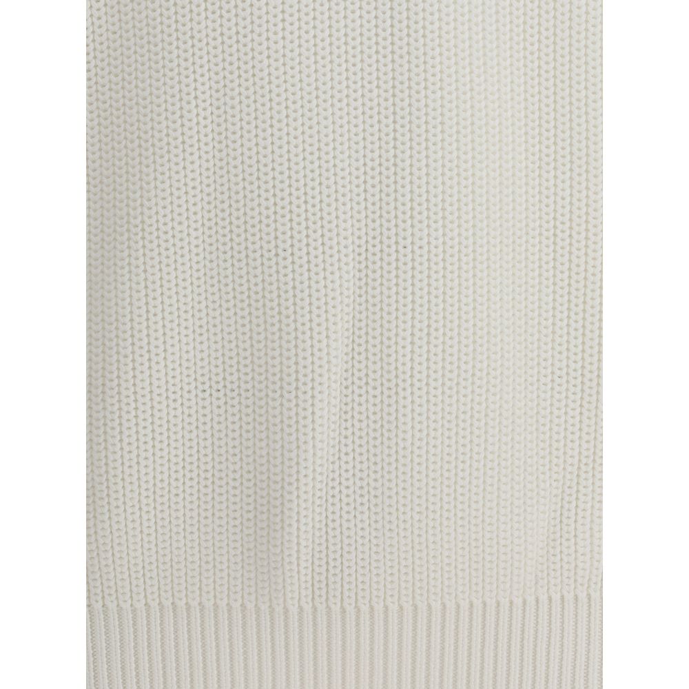 Brunello Cucinelli Halbe englische Rippe Pullover