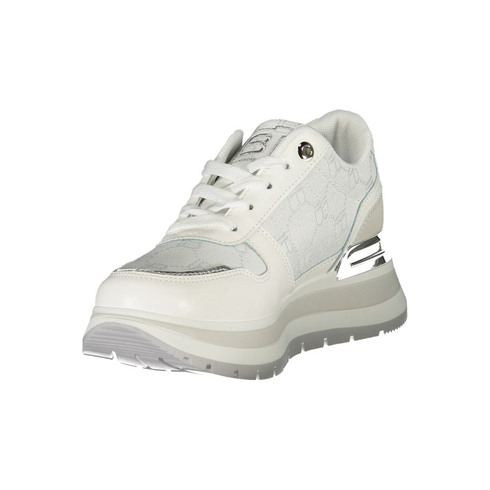 Laura Biagiotti Weißer Polyester Damen Sneaker