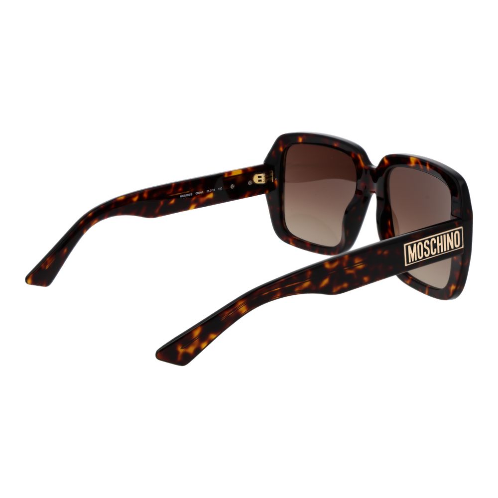 Moschino Braune Frauen Sonnenbrille