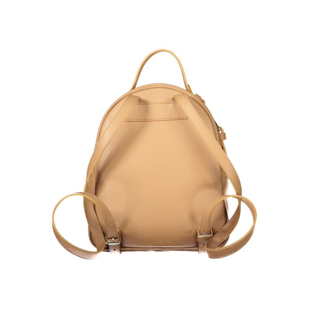 Coccinelle Brauner Leder-Rucksack für Frauen