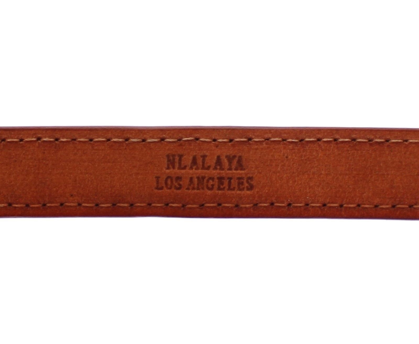 Nialaya CZ Hamsa Auge 18K Gold 925 Silber Armband