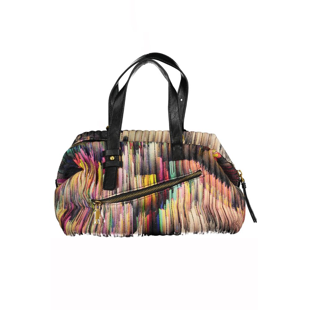 Desigual Schwarze Polyester Handtasche
