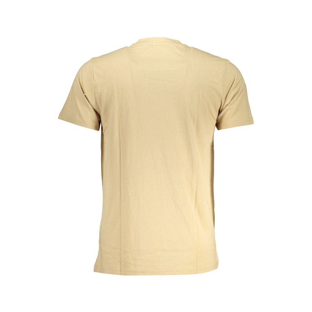 Cavalli Class T-Shirt aus beiger Baumwolle