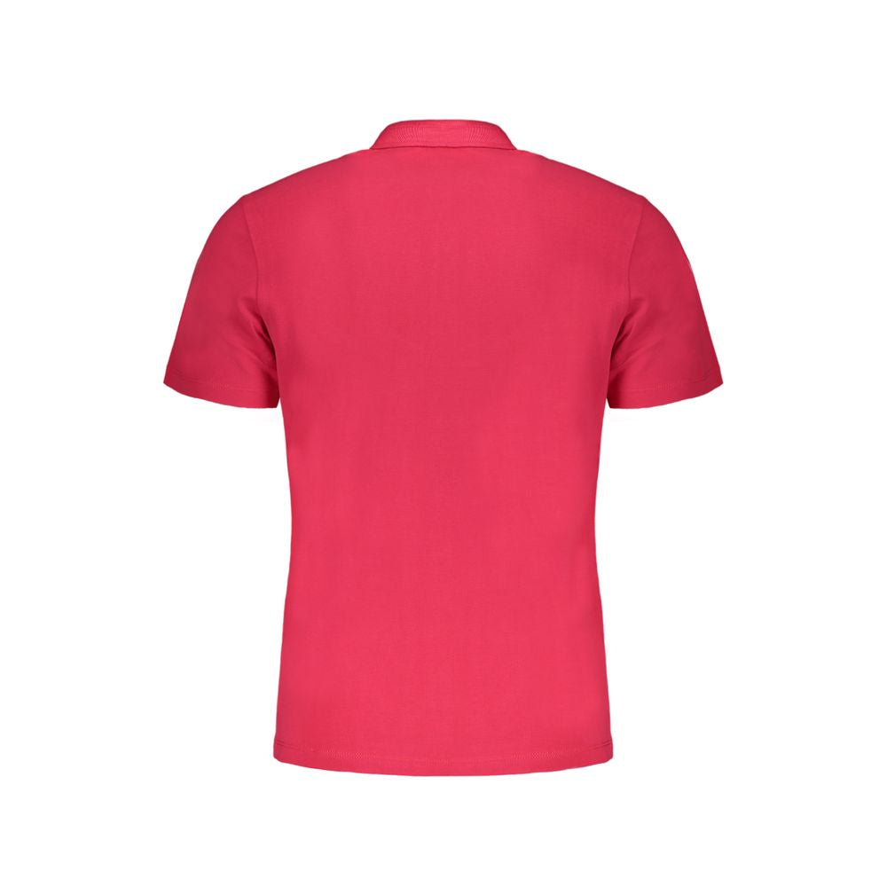 Napapijri Rosa Baumwoll-Poloshirt