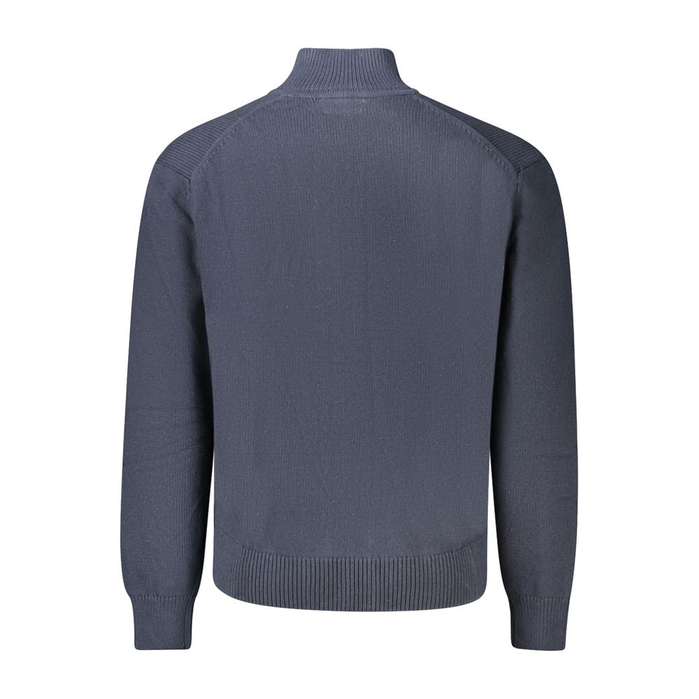 Guess Jeans Blauer Baumwollpullover für Männer