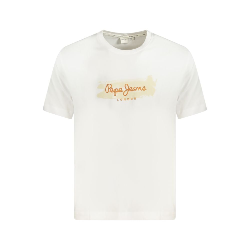 Pepe Jeans T-Shirt aus weißer Baumwolle