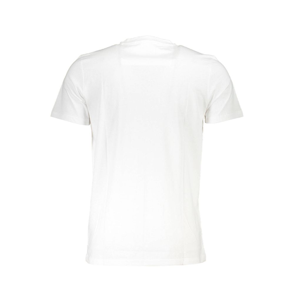 Cavalli Class Weißes Baumwolle Männer T-Shirt