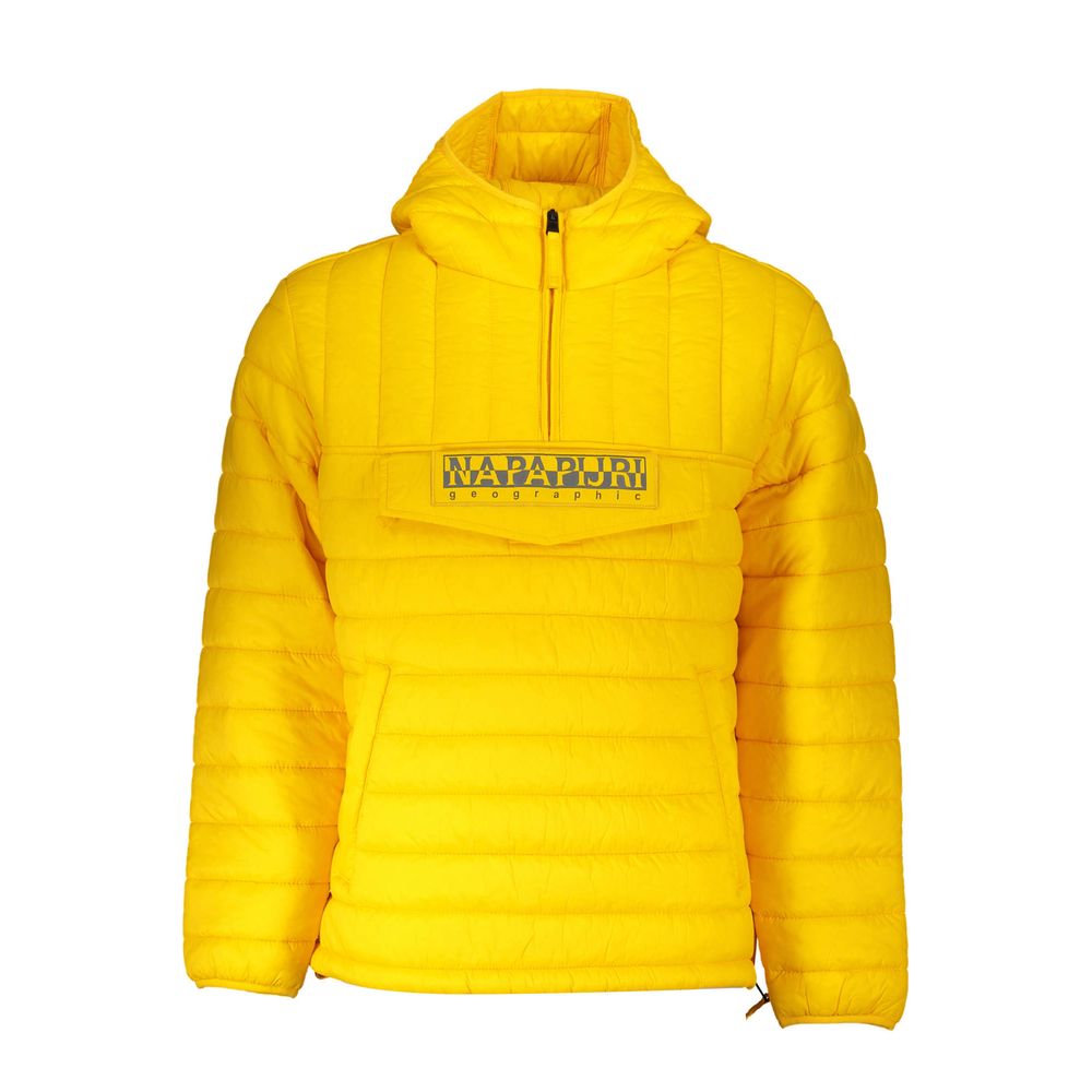 Napapijri Gelbe Polyamid Herren Jacke