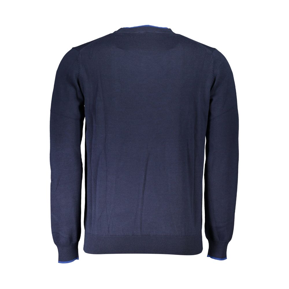 North Sails Blauer Baumwollpullover