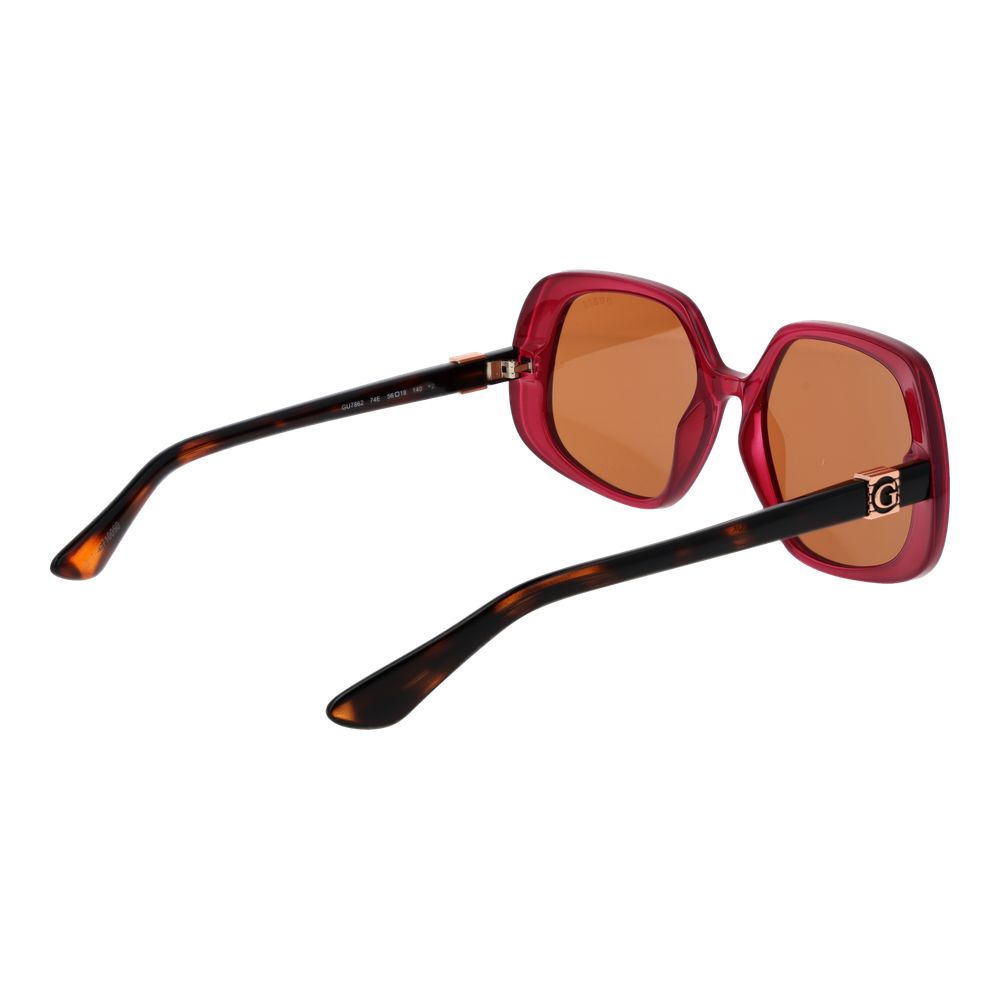 Guess Burgundy Frauen Sonnenbrille