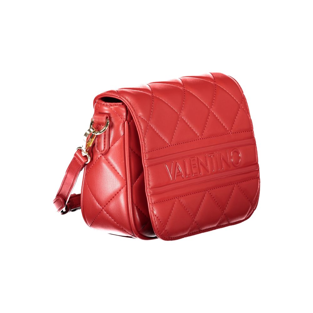 Valentino Bags Rote Polyethylen Frauen Handtasche