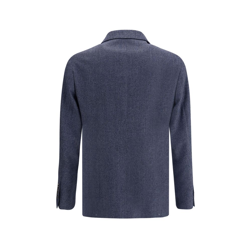 Brunello Cucinelli Blazer-Jacke aus Wolle