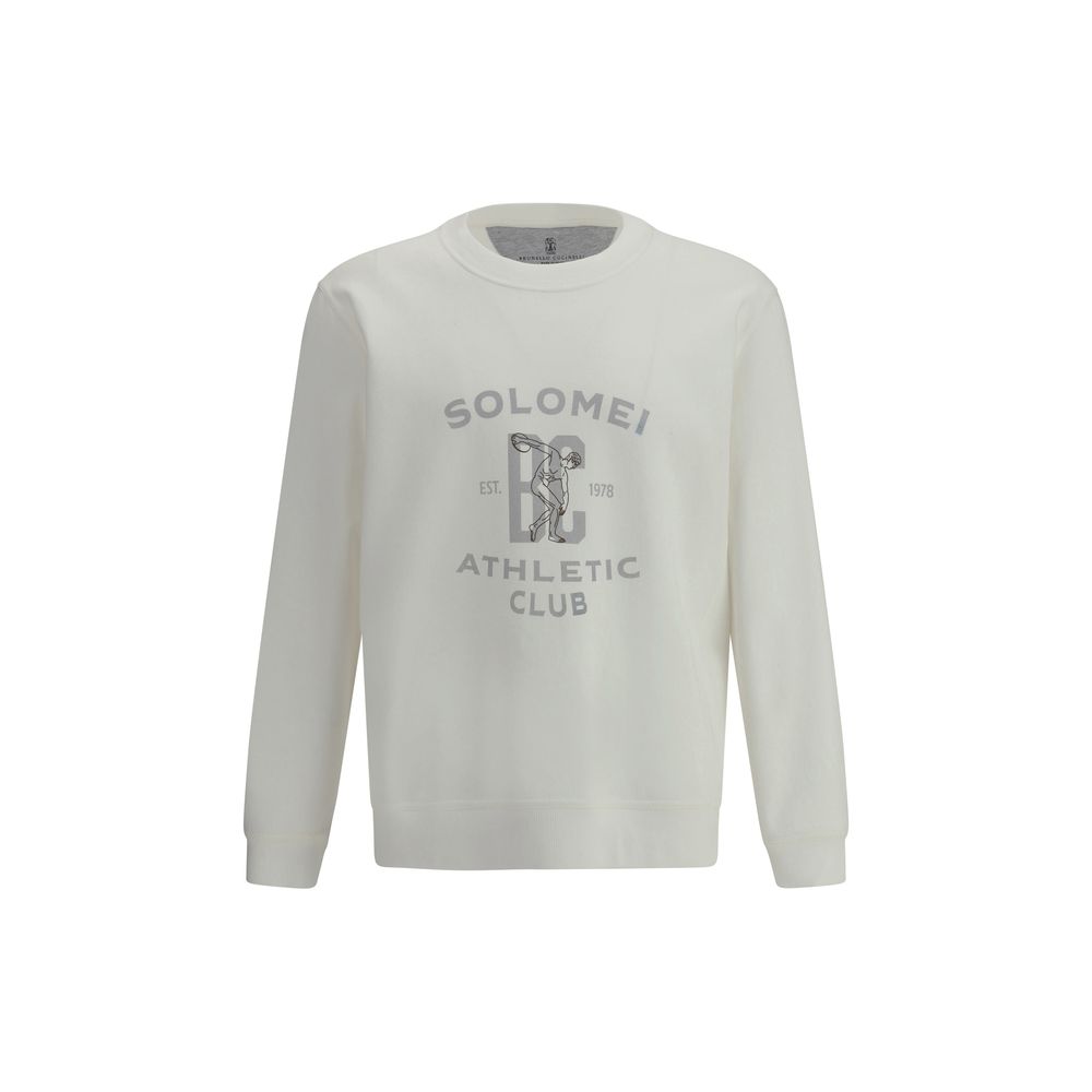 Brunello Cucinelli Sweatshirt mit Maxidruck