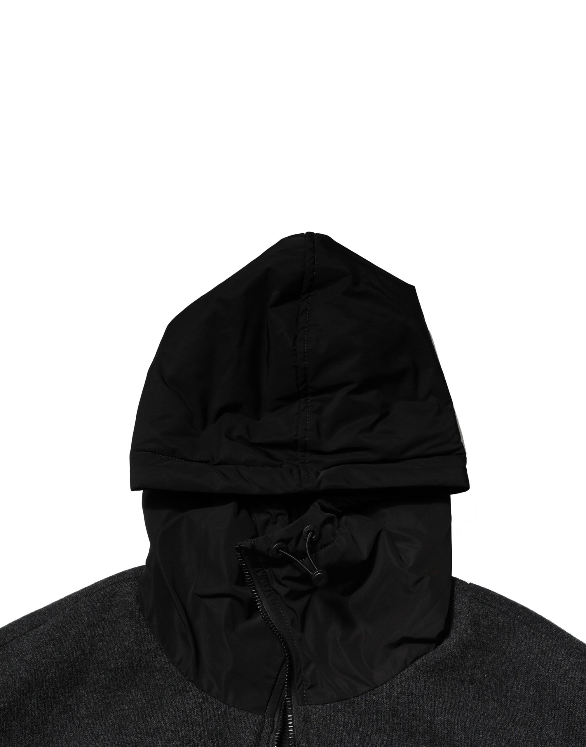 Dolce & Gabbana Schwarze DG Logo Plaque Bomberjacke mit Kapuze