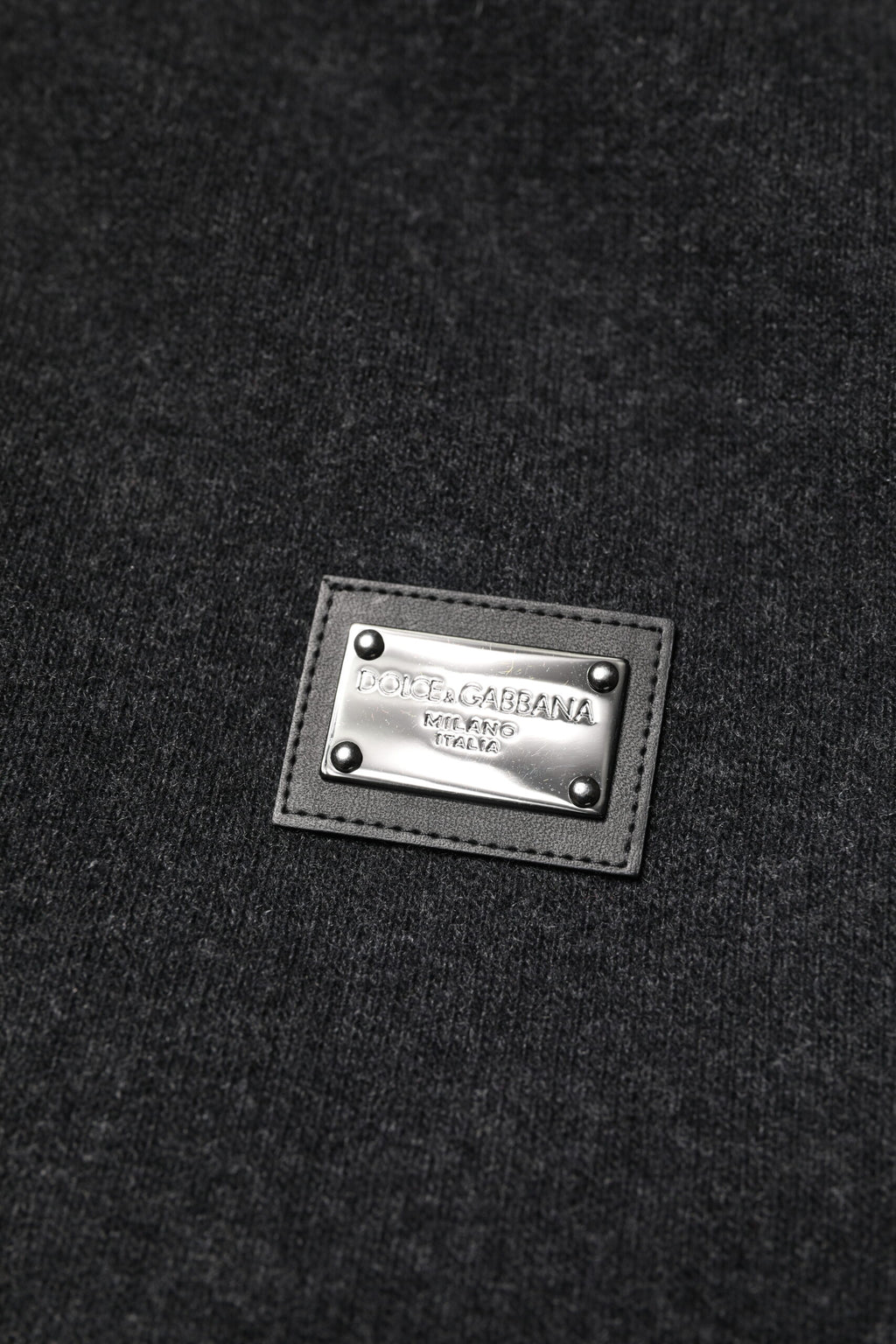 Dolce & Gabbana Schwarze DG Logo Plaque Bomberjacke mit Kapuze