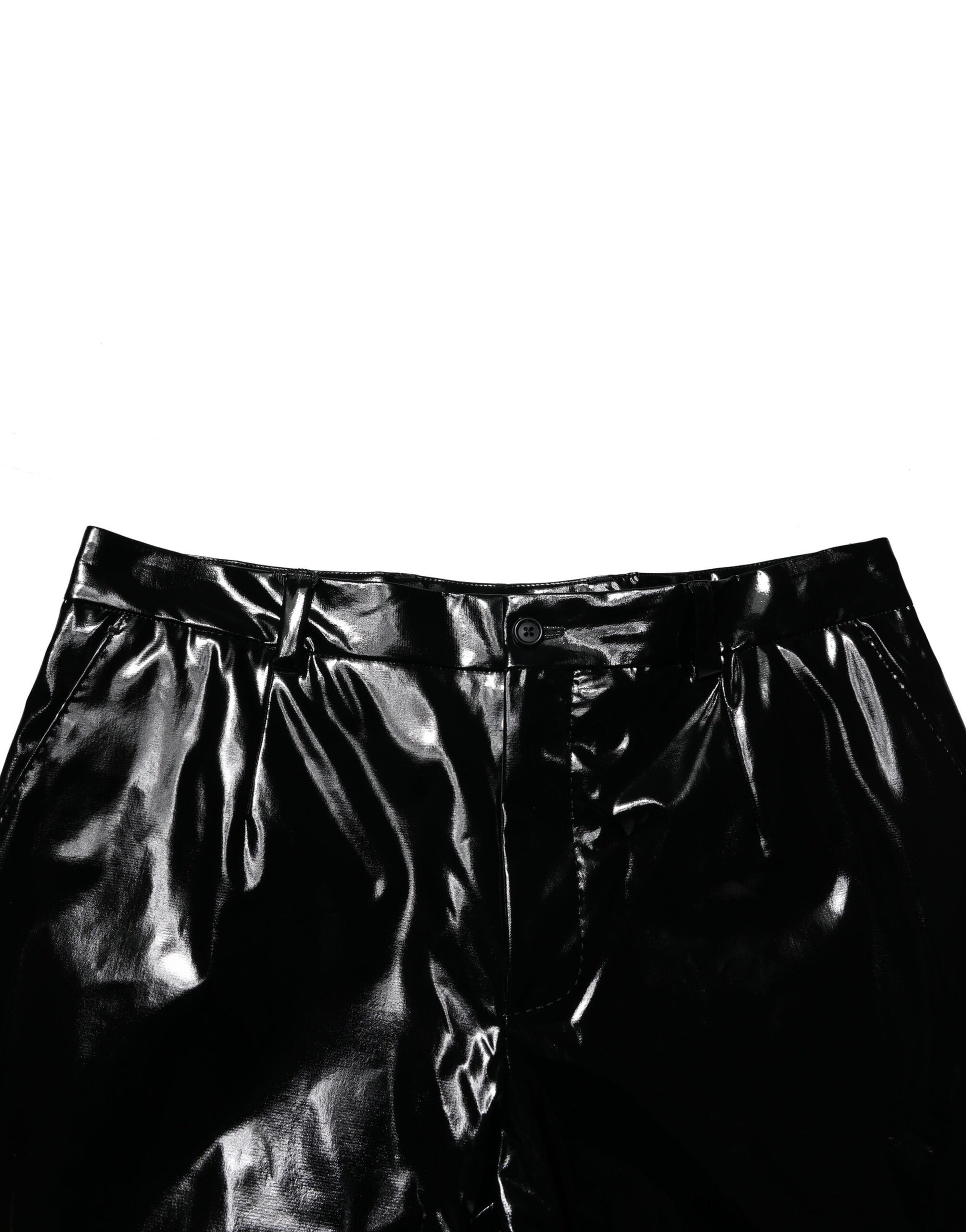 Dolce & Gabbana Schwarze Nylon-Hosen für Männer