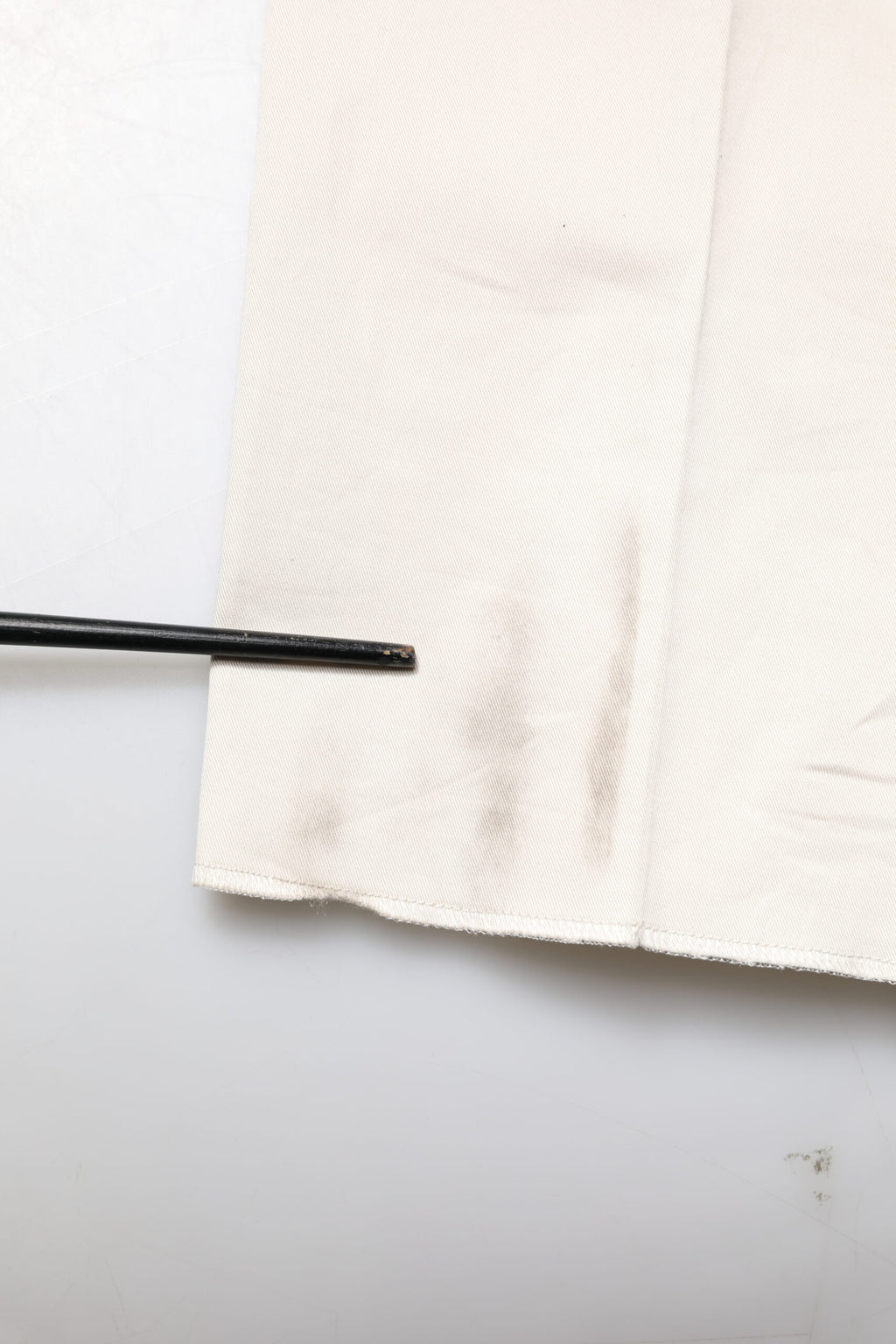 Dolce & Gabbana Weißes Baumwollkleid Schlanke formelle Hose