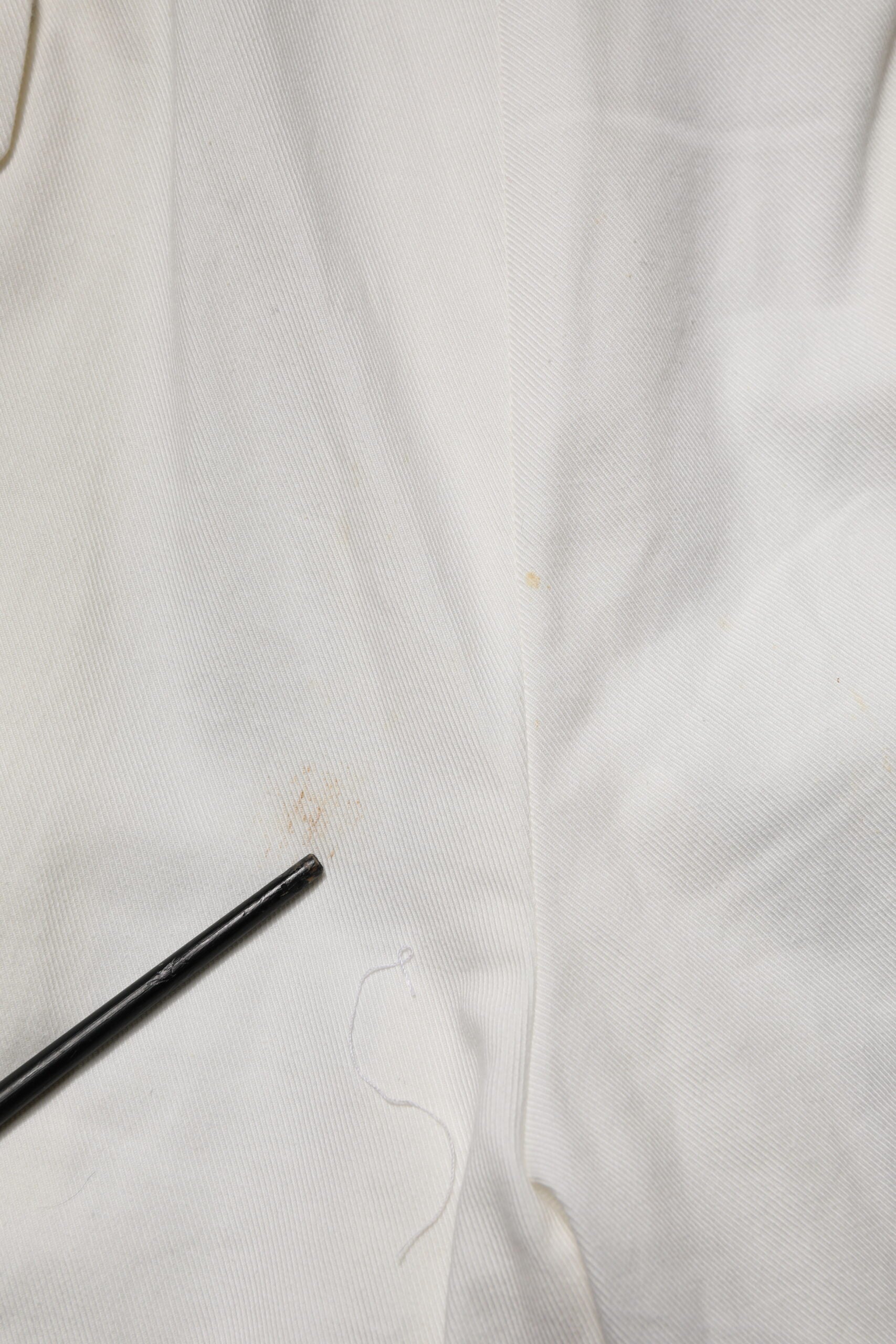 Dolce & Gabbana Weiße Baumwoll-Cargo-Jogger-Hose für Männer