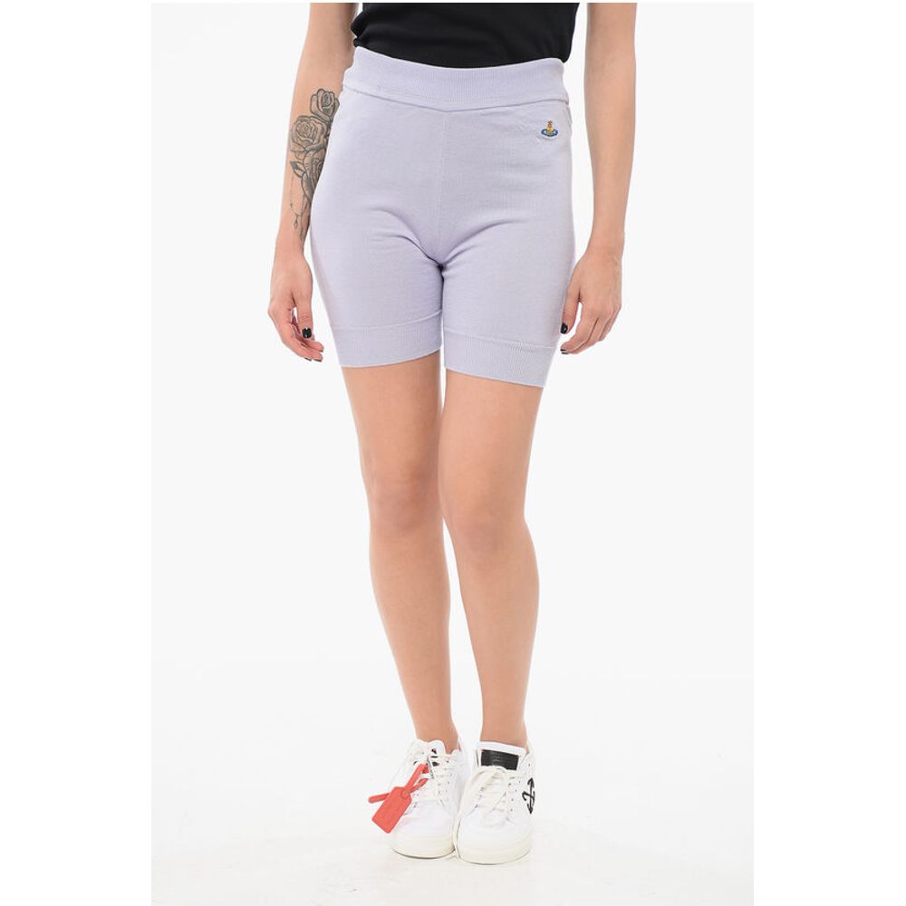 Vivienne Westwood Gestrickte BEA Shorts mit gesticktem Logo