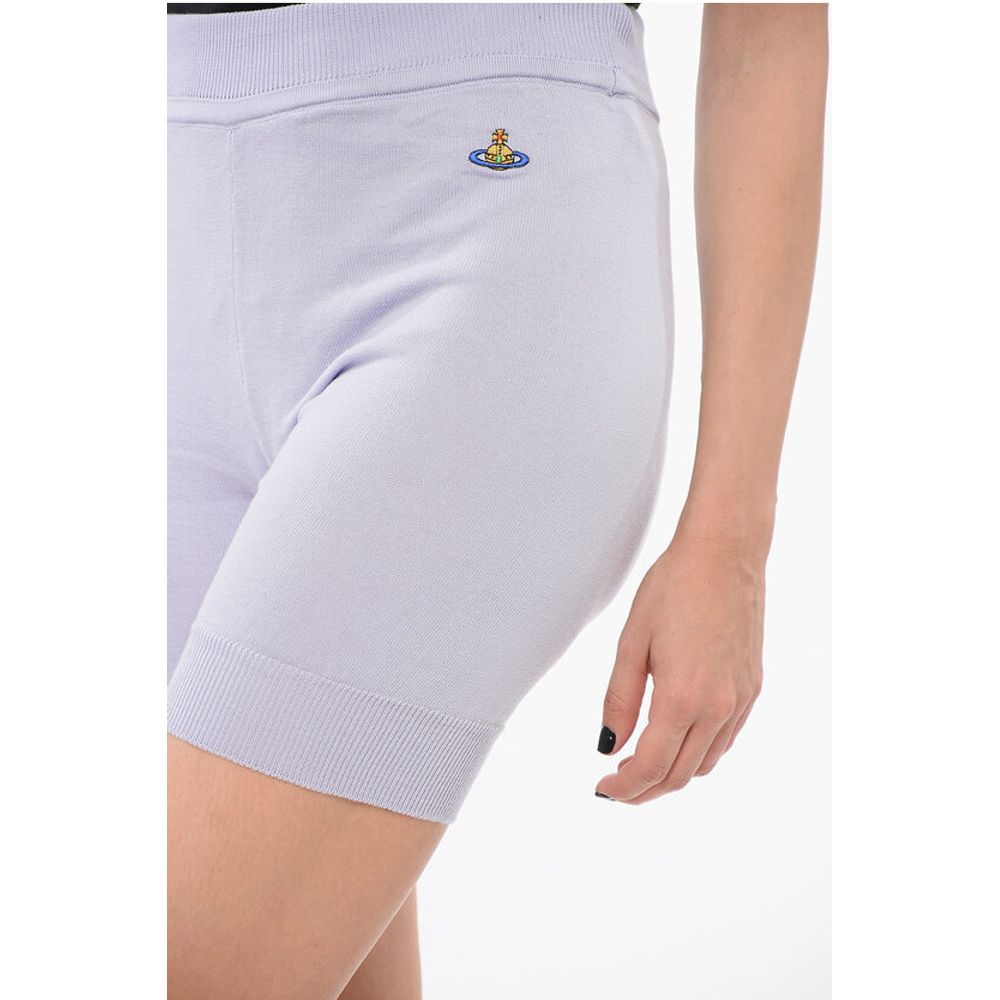 Vivienne Westwood Gestrickte BEA Shorts mit gesticktem Logo