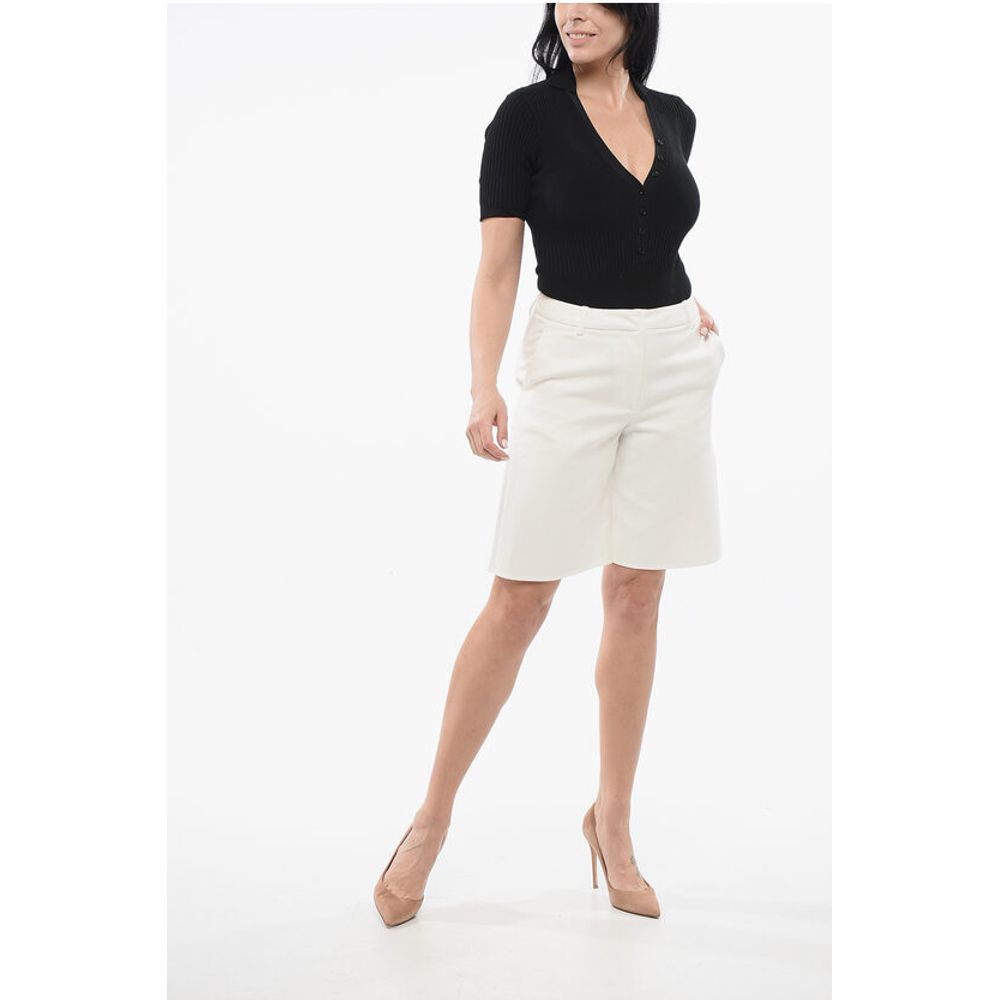Valentino Shorts aus Baumwolle mit weitem Bein