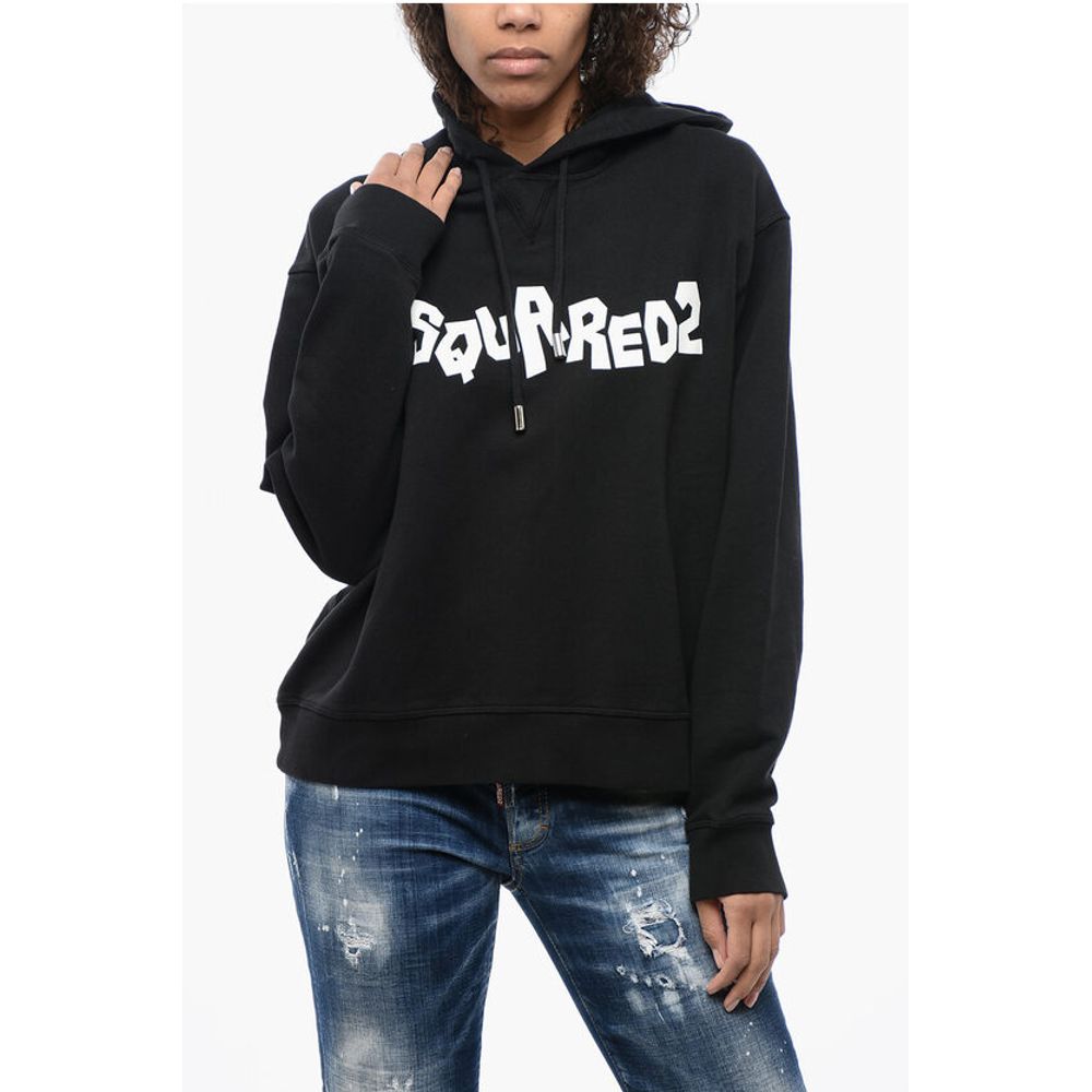 Dsquared² Übergroßer Hoodie mit grafischem Logo