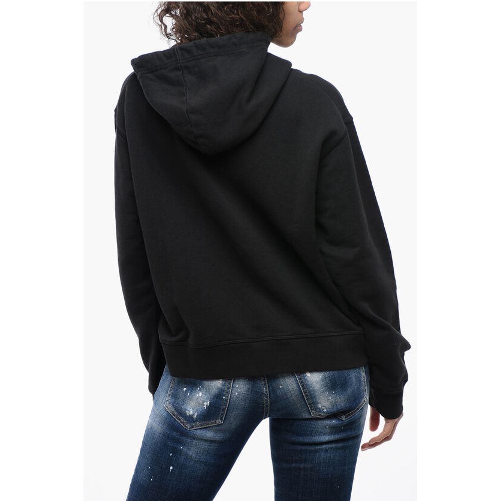 Dsquared² Übergroßer Hoodie mit grafischem Logo