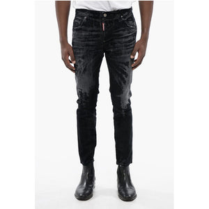 Dsquared² Zerschlissene SKATER Denims mit beflocktem Detail