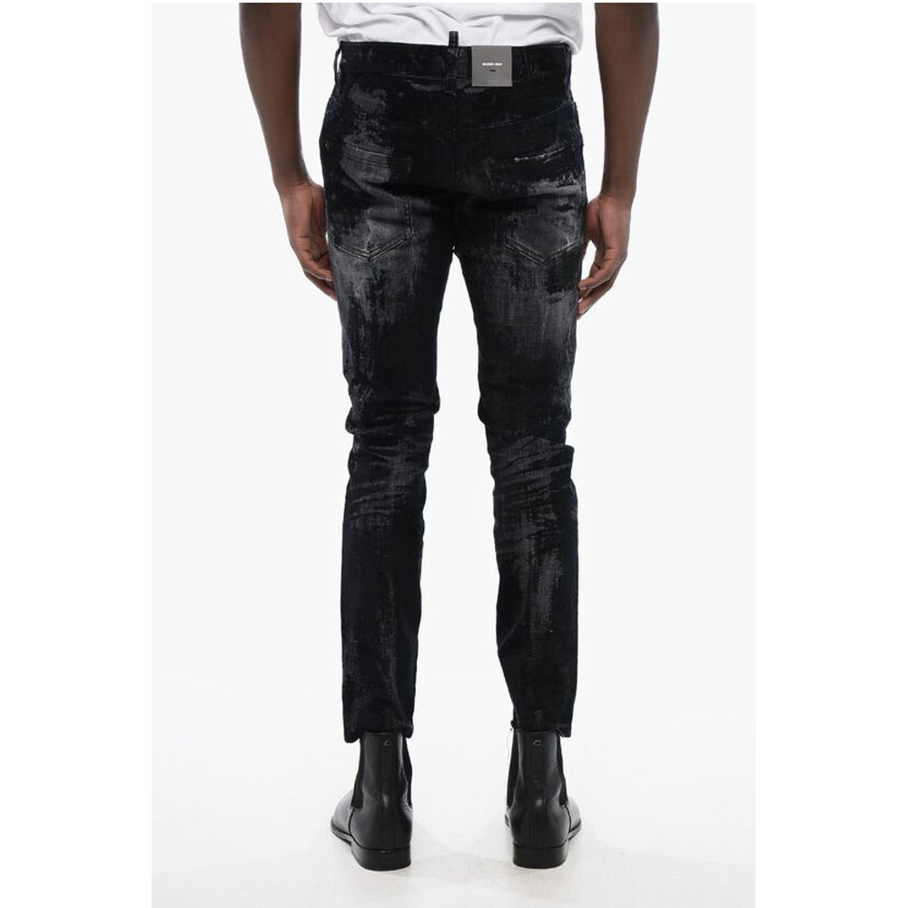 Dsquared² Zerschlissene SKATER Denims mit beflocktem Detail
