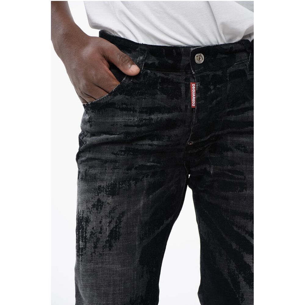 Dsquared² Zerschlissene SKATER Denims mit beflocktem Detail