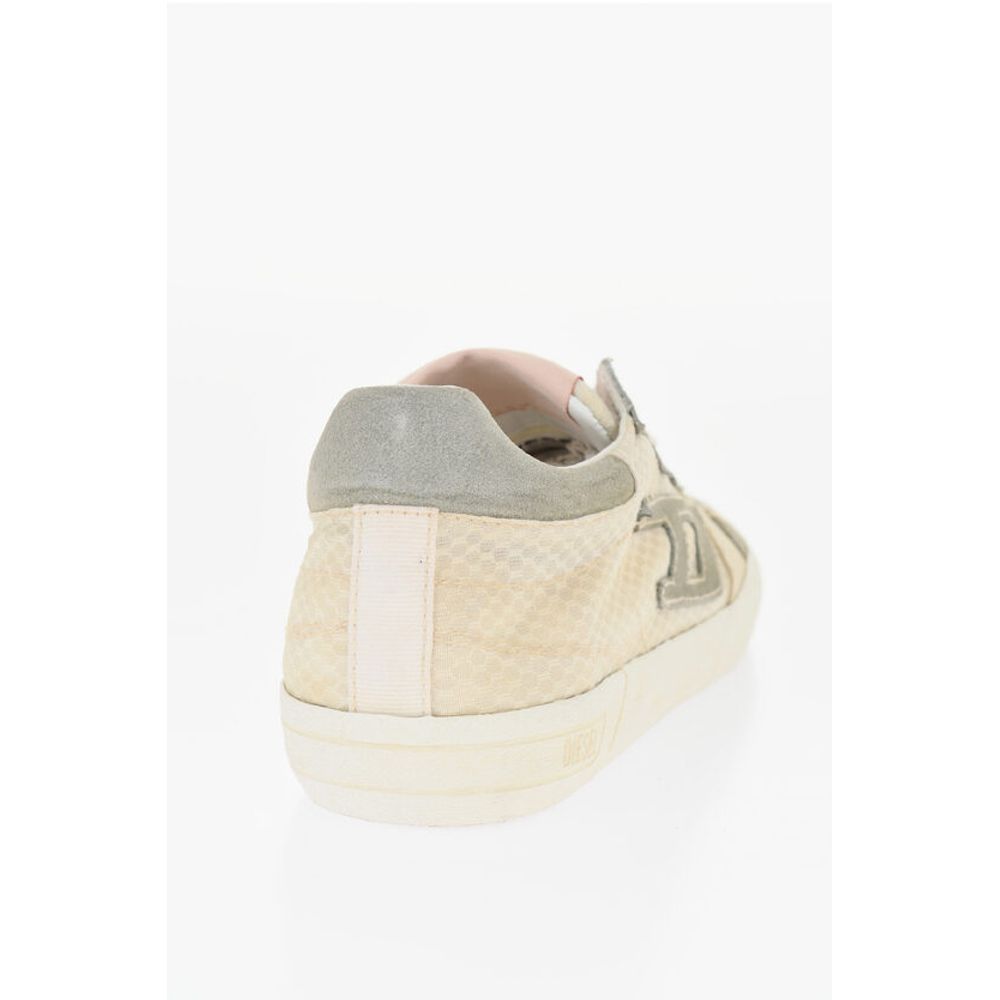 Diesel S-LEROJI Low Top Sneakers aus Wildleder und Stoff