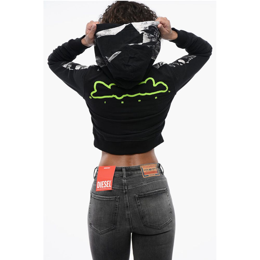 Diesel Kapuzenpulli mit geprägtem Logo