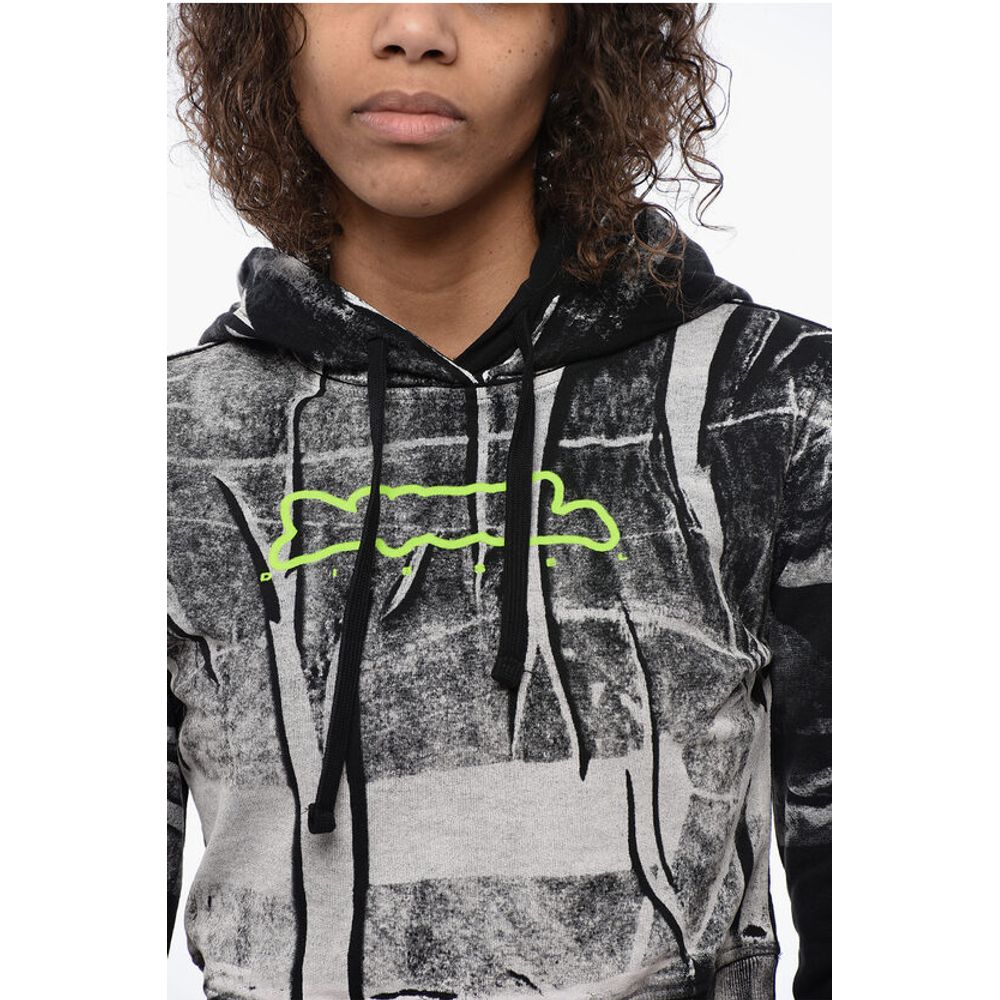 Diesel Kapuzenpulli mit geprägtem Logo