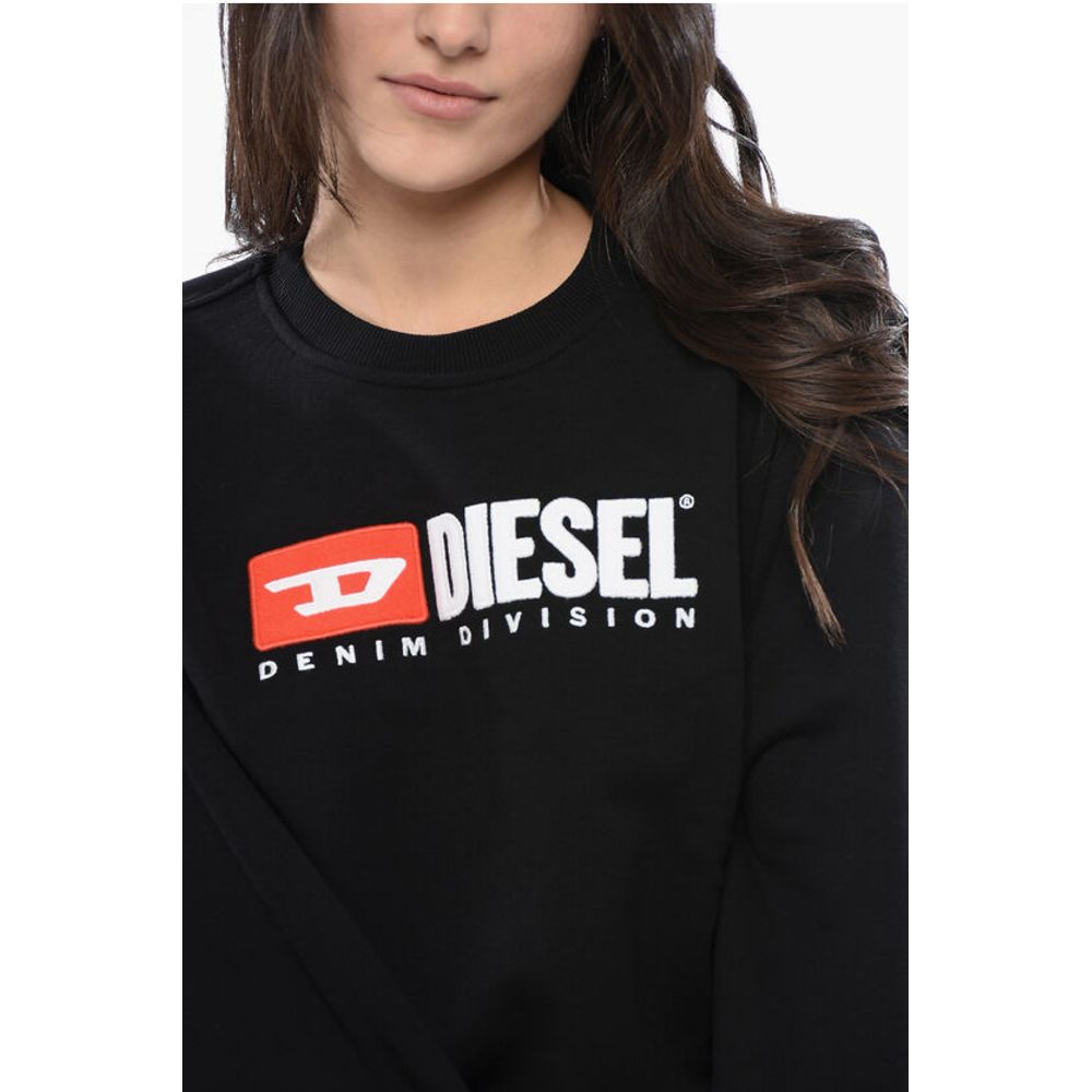 Diesel RED TAG Rundhalsausschnitt F-REGGY-DIV Sweatshirt mit Stickerei Log