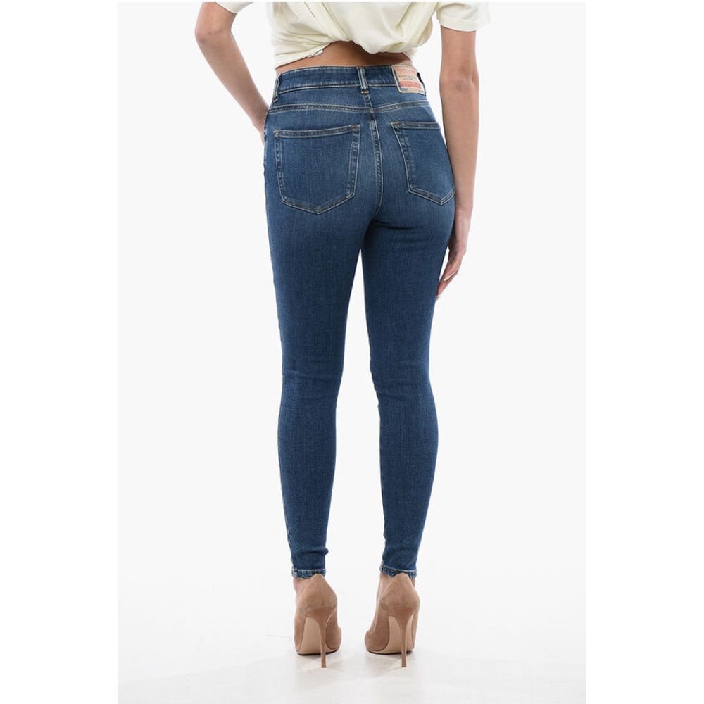 Diesel Hochtaillierte Stretch-Denim-Jeans SLANDY 11cm L.32