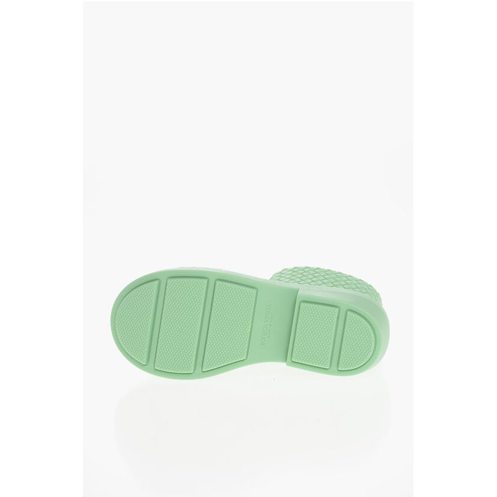 Bottega Veneta Geflochtene Gummistiefel