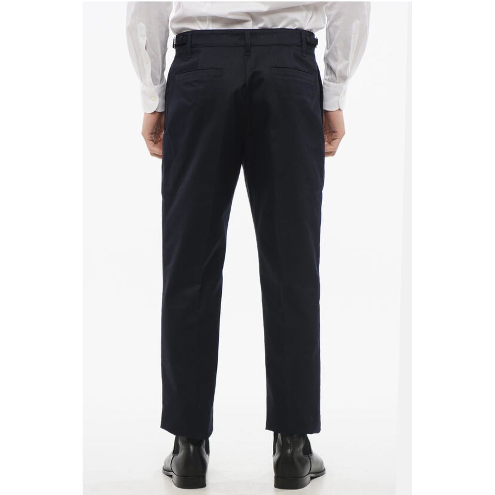 Versace Chinohose aus Baumwolle mit seitlichen Riegeln