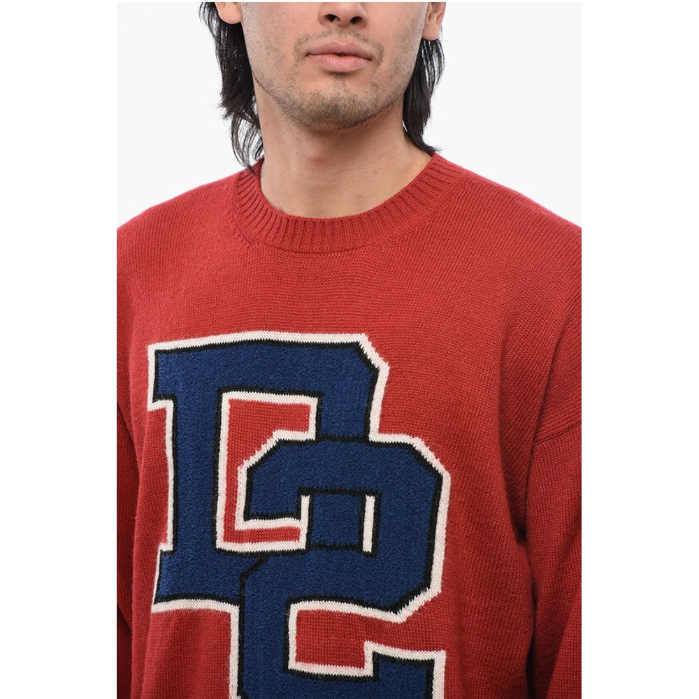 Dsquared² Pullover mit Rundhalsausschnitt und gesticktem Logo