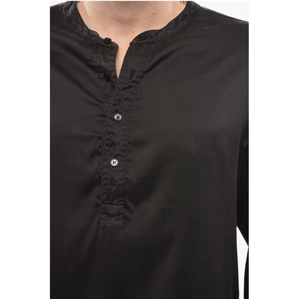 Tom Ford Langärmeliges Pyjama-Oberteil mit Knöpfen