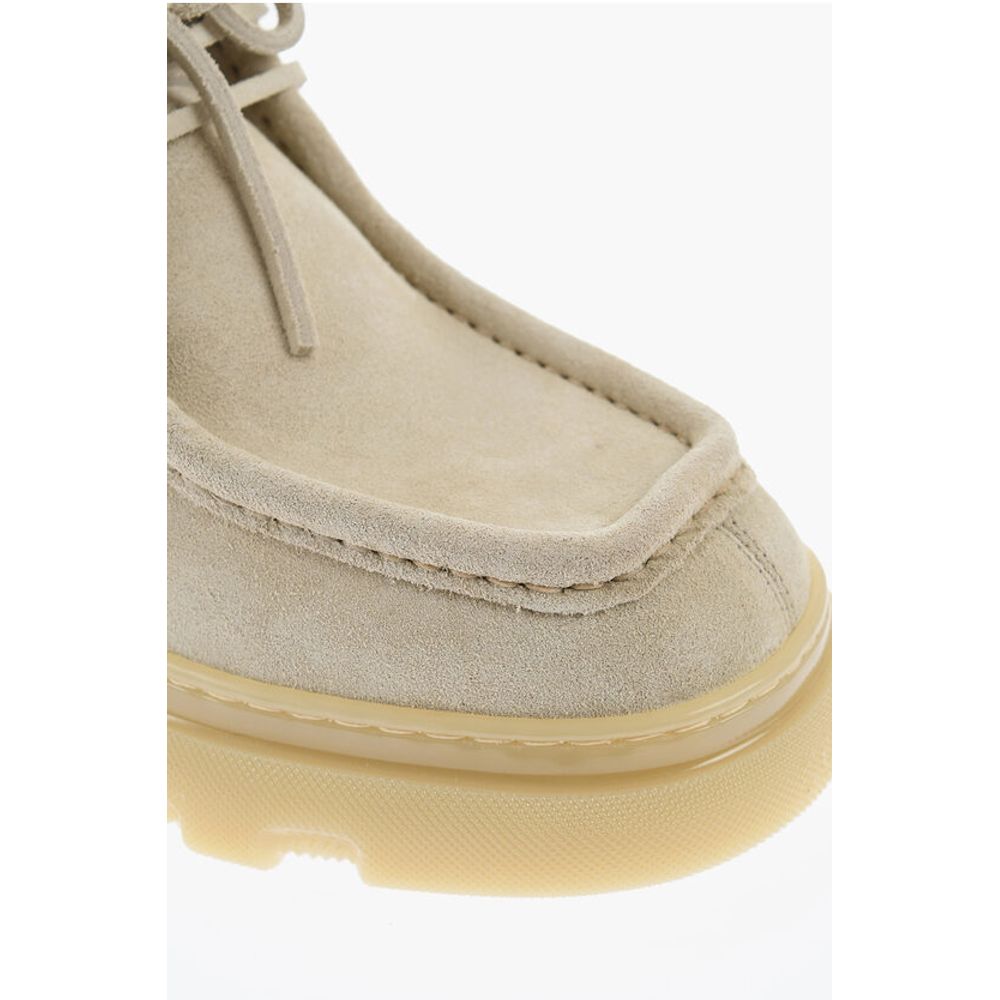 Burberry Wallabee-Schuhe aus Wildleder mit Gummisohle