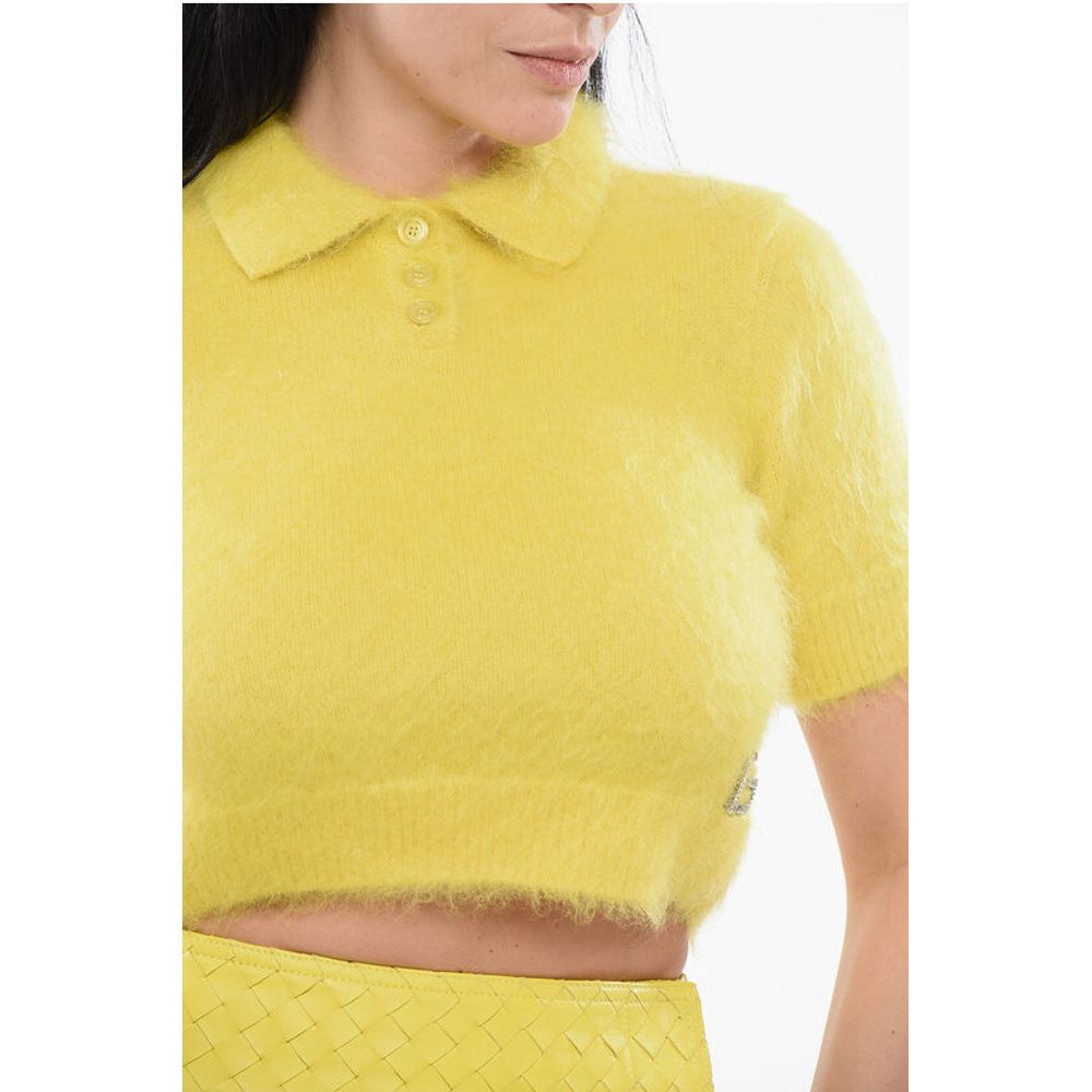 Gucci Pullover aus Mohair-Mischung mit Fuzzy-Effekt