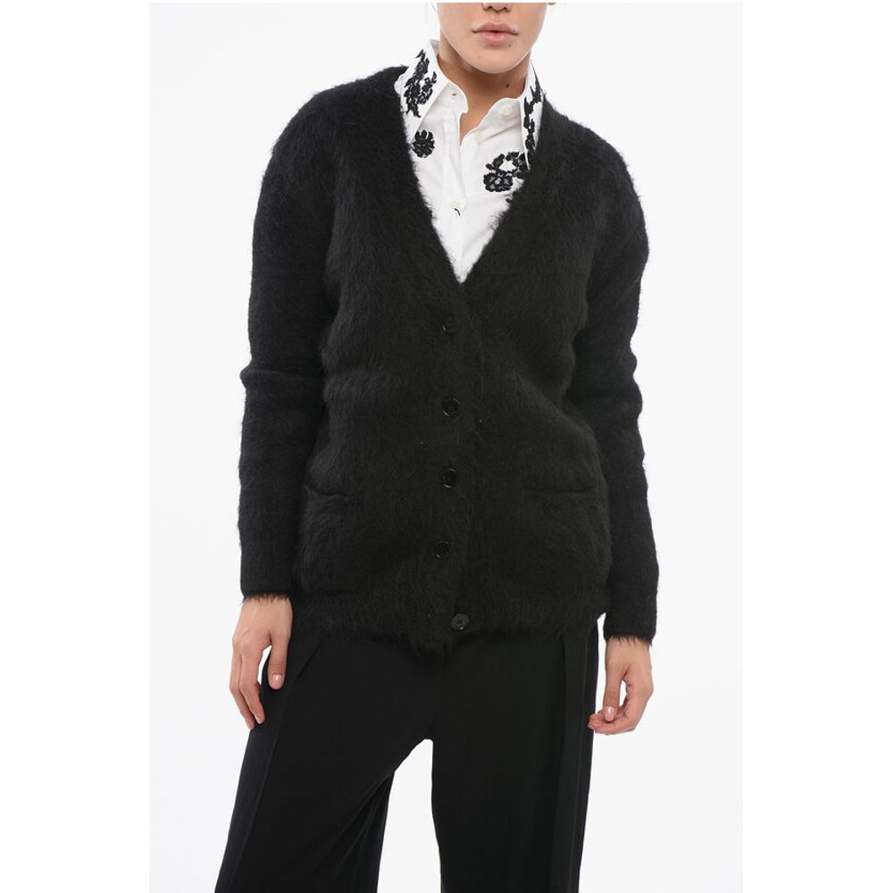 Givenchy Strickjacke aus Alpakamischung mit 2 Taschen