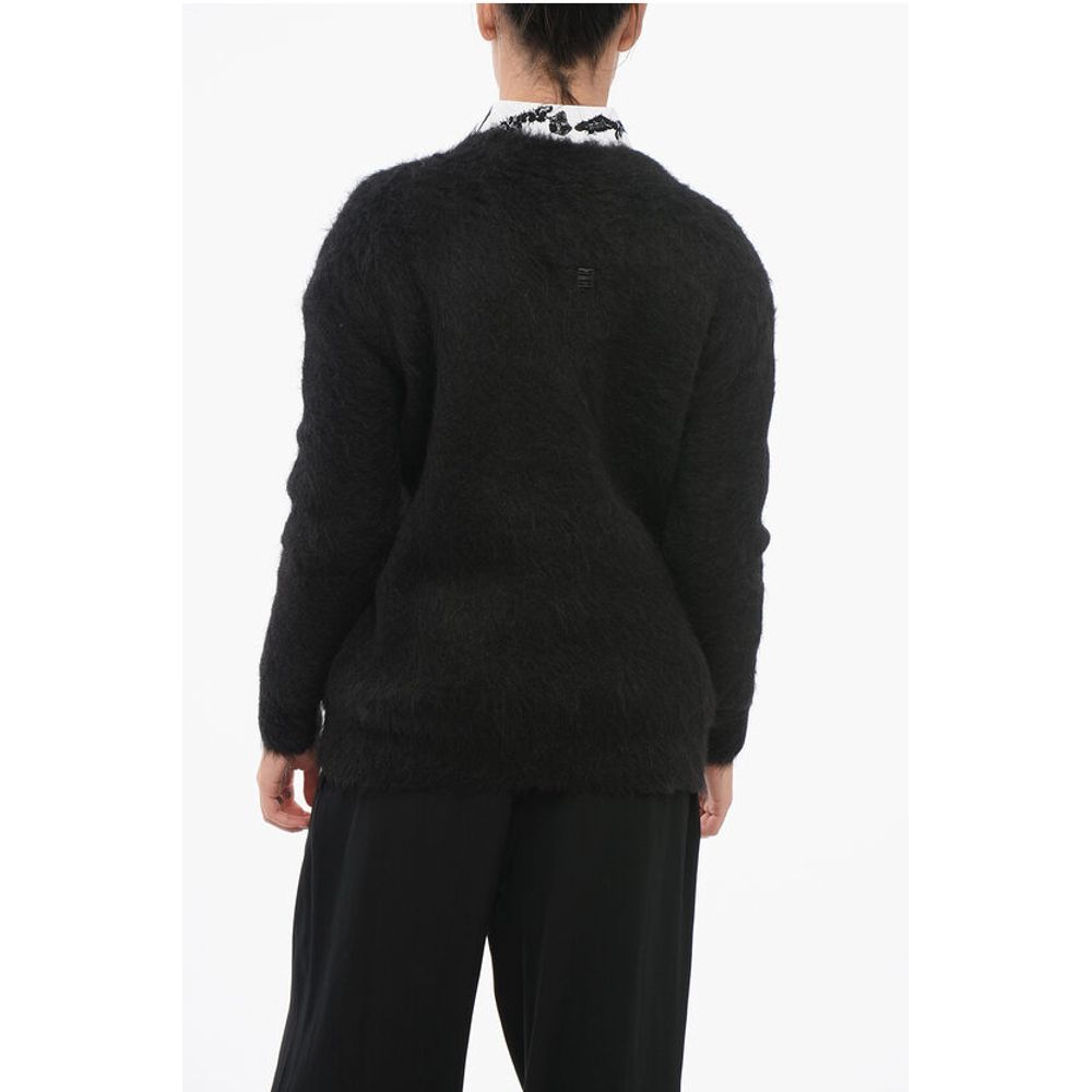 Givenchy Strickjacke aus Alpakamischung mit 2 Taschen