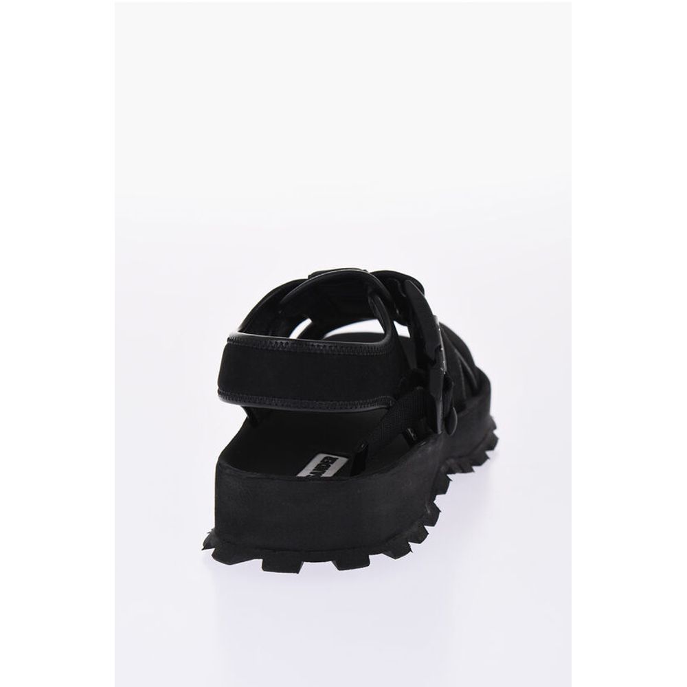 Jil Sander Carrion-Sohle UBERTO Nabuk-Sandalen