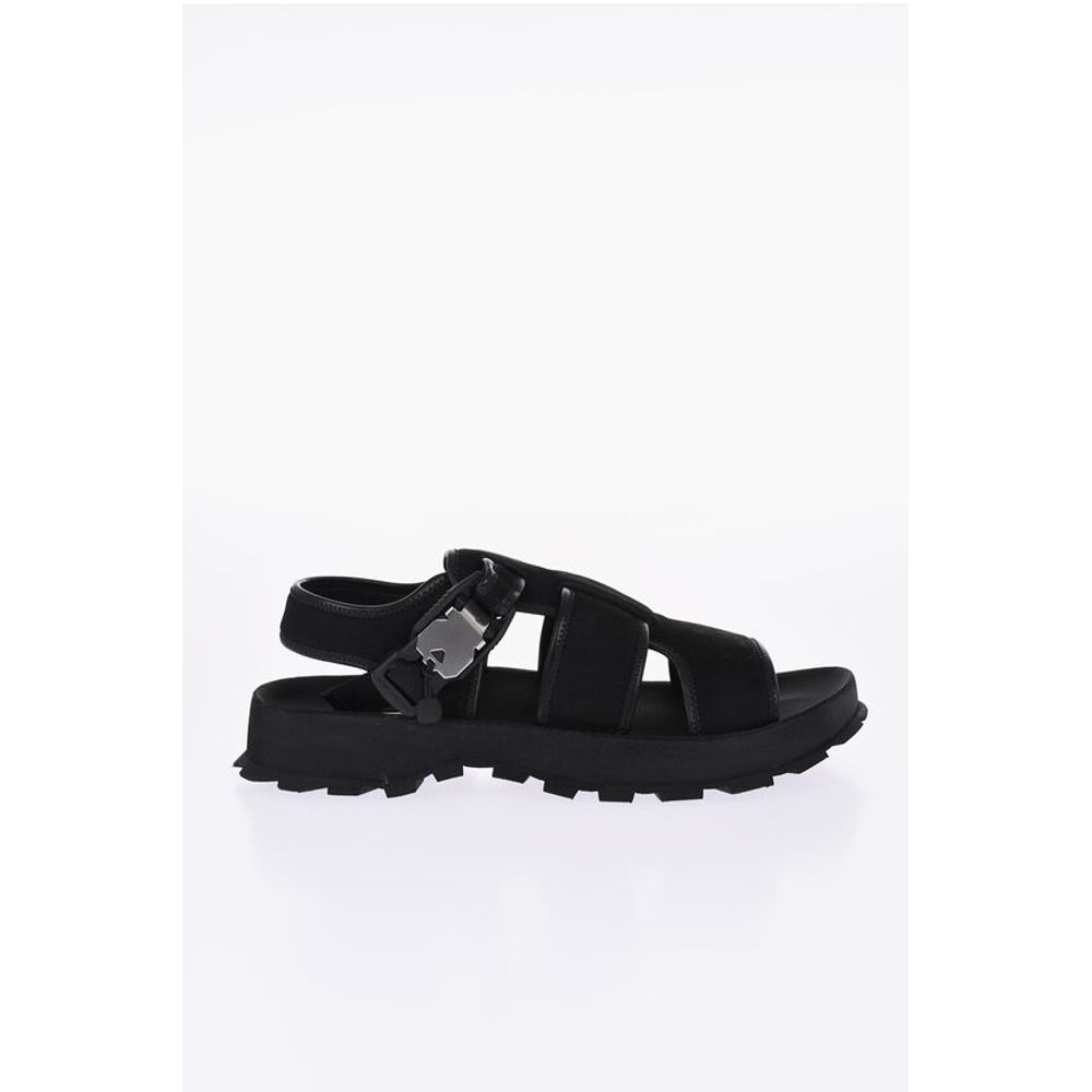 Jil Sander Carrion-Sohle UBERTO Nabuk-Sandalen