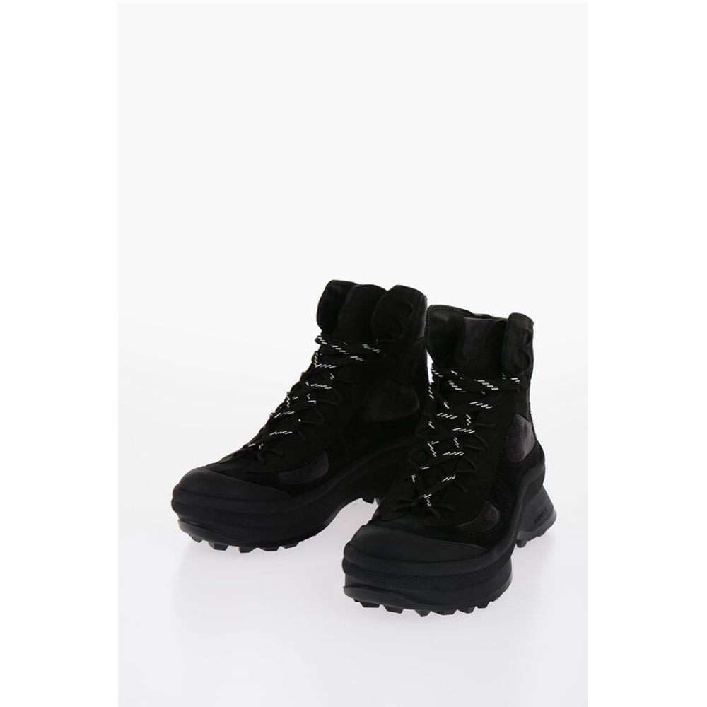 Jil Sander Trekking-Stiefel mit Vibram-Sohle aus Wildleder