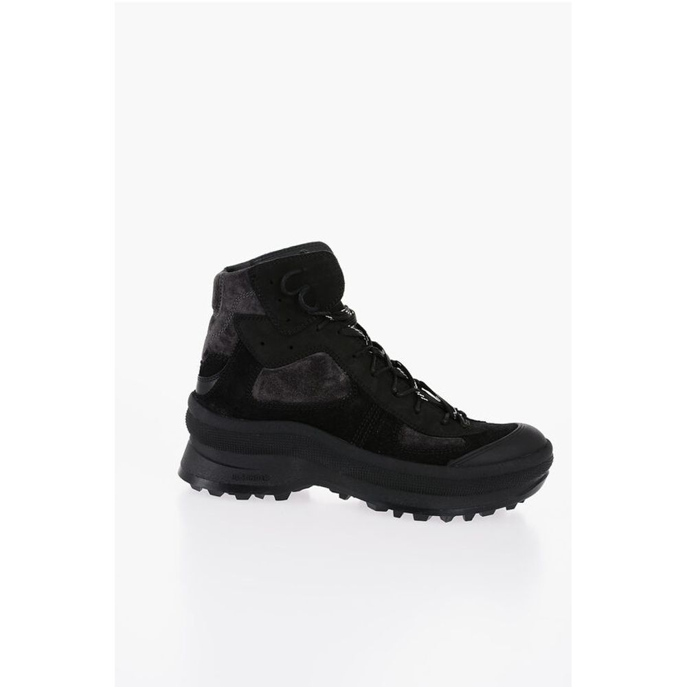 Jil Sander Trekking-Stiefel mit Vibram-Sohle aus Wildleder